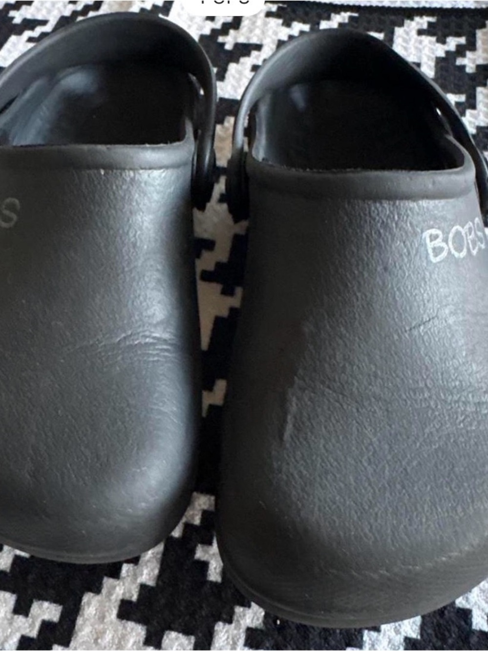 Bogs Men's Black Slip-On Clogs with Heel Strap